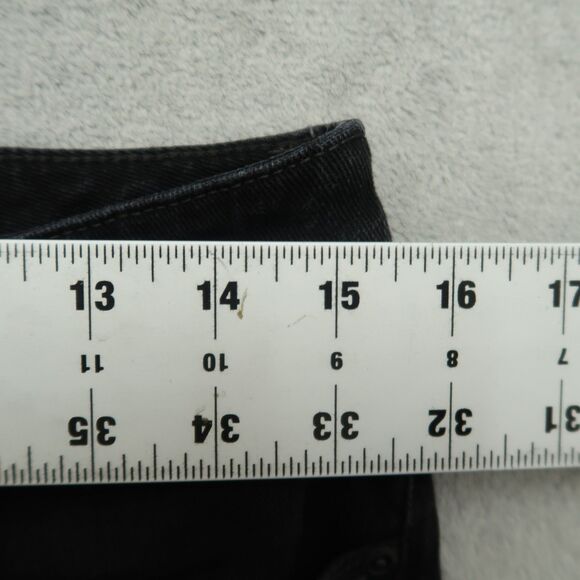 Chico's Platinum Jeans Women's 1.5R US-10 Black Mid-Rise Slim Leg 29.5" Inseam - Picture 3 of 16